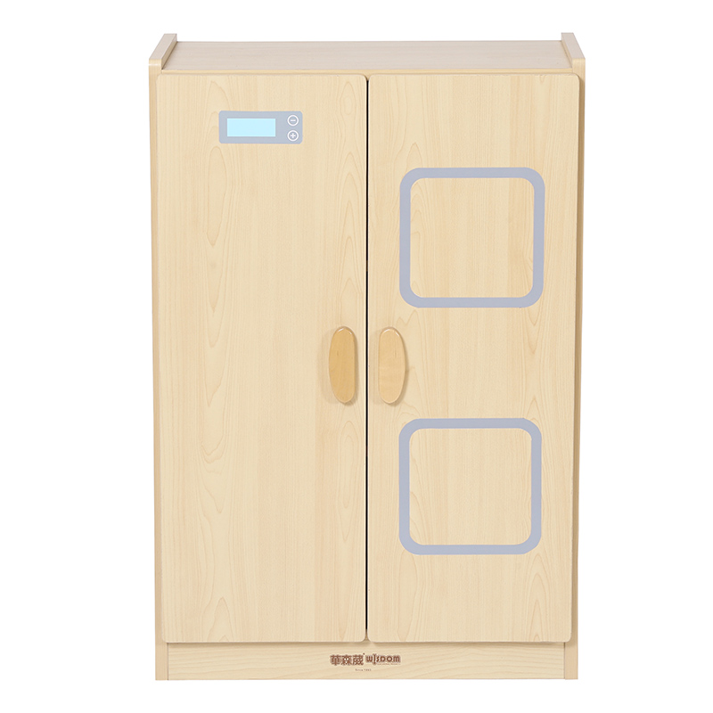 华森葳儿童柜多功能设计三抽屉书桌床头柜组合环保材质安全实用高清大图