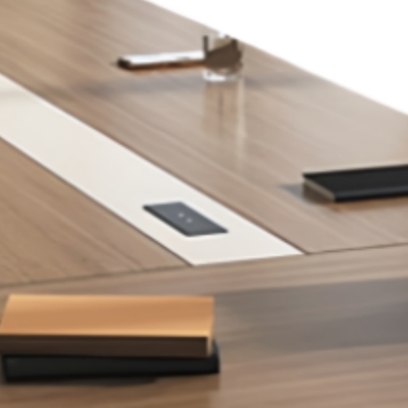 豫龙都会议桌 2.2m 张高清大图