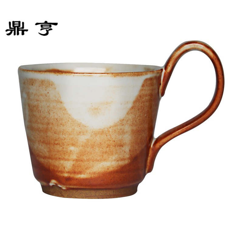 鼎亨手工粗陶咖啡杯个性茶杯马克杯下午茶杯日式手冲咖啡杯水杯子