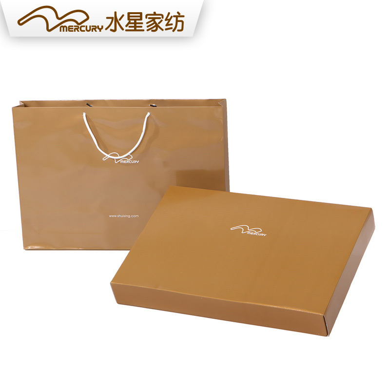 水星家纺 天丝贡缎活性印花四件套 双人床单被套枕套 馨香月色