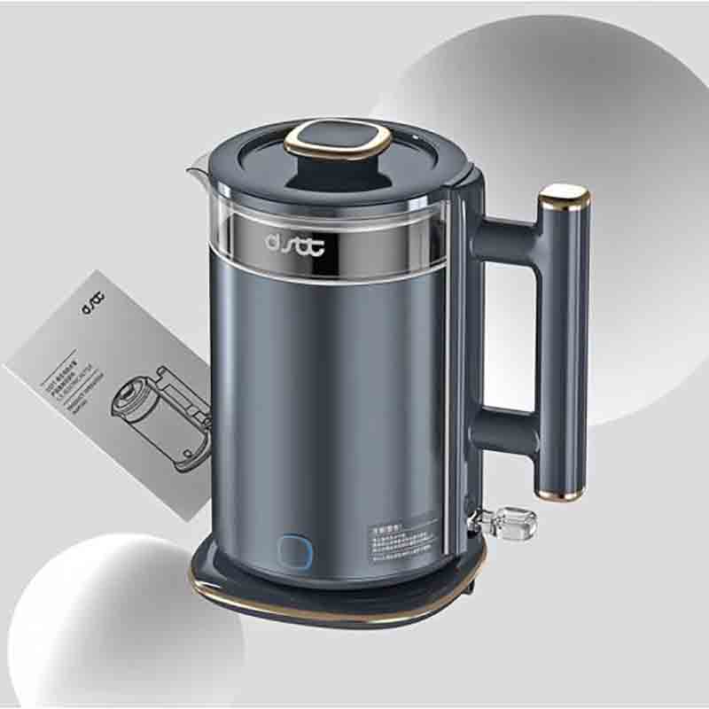 都市太太(Dstt) 彩钢 养生电热水壶办公室小型全自动花茶壶家用多功能煮茶器 彩钢高清大图