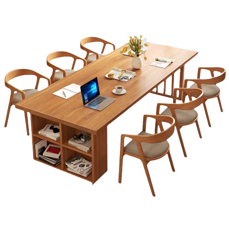 铭 思 达实木长桌高清大图