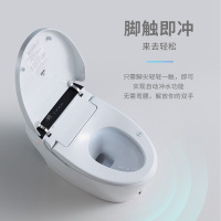 法恩莎一体式智能马桶无水箱全自动除臭烘干脚踢式F11家用坐便器