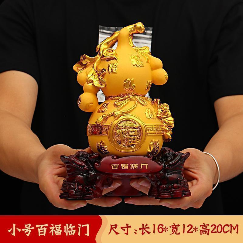美帮汇百福临工艺品葫芦摆件店铺开业礼品家居客厅装饰品电视柜高清大图