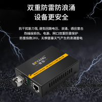 博扬 BY-WG915B 万兆光纤收发器 SFP+10G单模单纤光电转换器 LC接口20公里 基站服务器用 一台