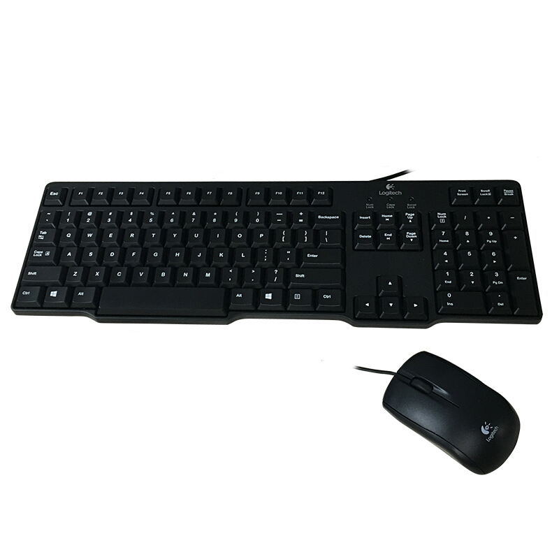 (DT)罗技(Logitech) MK100 2代经典 鼠标键盘套装 (计价单位:套)