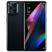 [赠1年碎屏险]OPPO Find X3 镜黑 8GB+256GB 5g手机新款上市 高通晓龙870 商务游戏微距拍照美颜闪充旗舰智能手机oppofindx3手机pro新品
