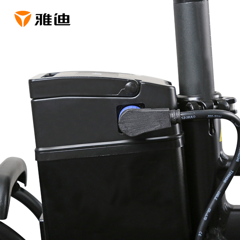 雅迪电动车 F3 Plus(GT3) 锂电池代驾超长续航 助力便携电动折叠自行车
