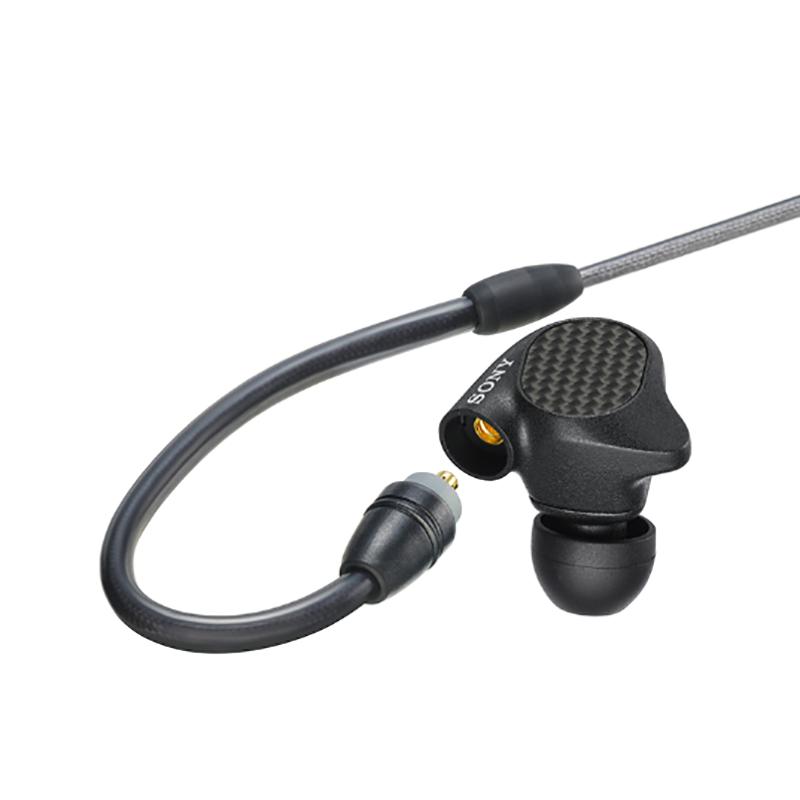 索尼(SONY)IER-M9 五单元动铁舞台hifi带麦有线耳机 黑色高清大图