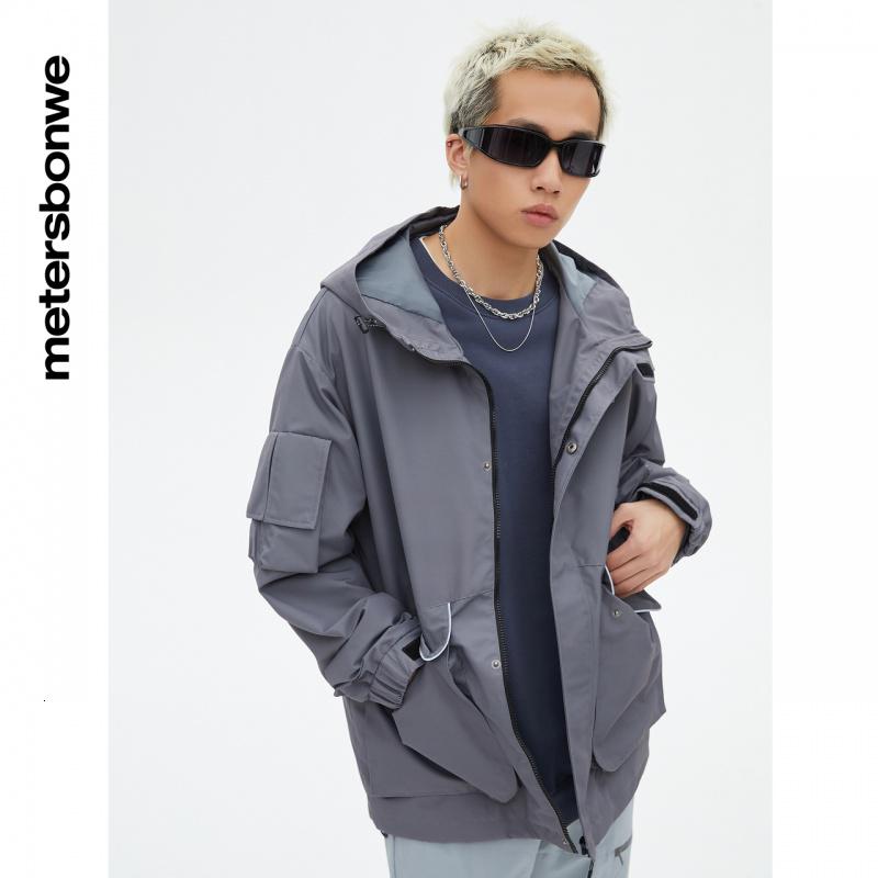 [2件2折价:79]美特斯邦威时尚连帽夹克男春季新款潮流运动休闲男外套