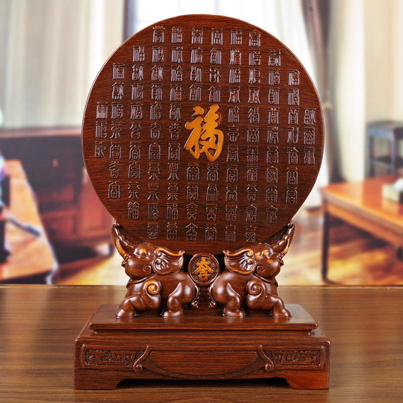 美帮汇平安扣摆件乔迁新居工艺品开业礼品摆设家居饰品客厅酒柜装饰高清大图