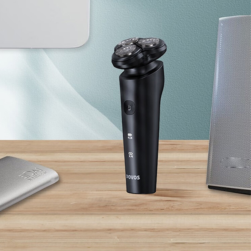 奔腾剃须刀简约机身设计轻触式开关冲插两用磁吸刀头PW760L高清大图