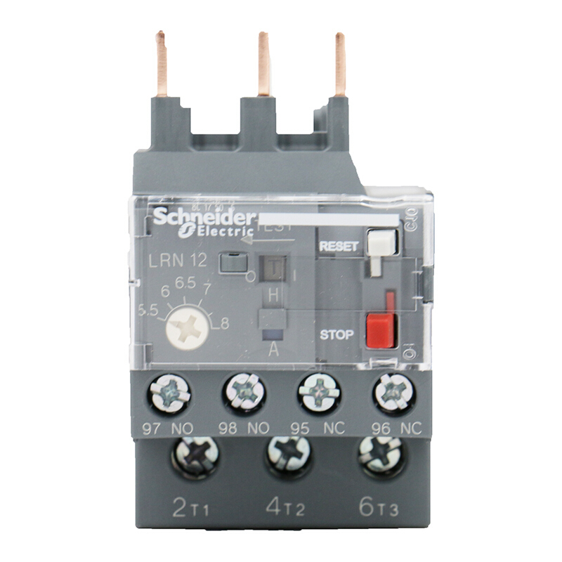 施耐德电气 LRN 电热式 LC1-N09N38 过载继电器 LRN12N 5.5-8A