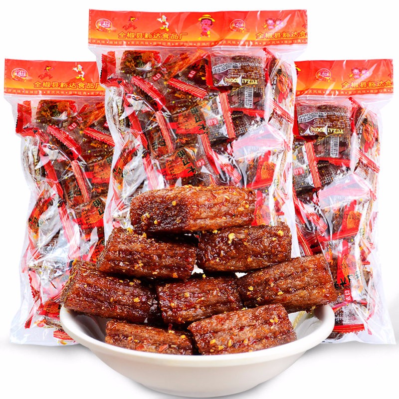 宇仔 大刀肉辣条212g*1袋装 8090后儿时怀旧零食麻辣零食食休闲零食品小吃 大刀肉高清大图