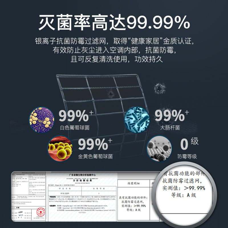三菱电机 (Mitsubishi)空调 1.5匹 新一级能效 纯铜管 内部清洁 银离子滤冷暖省电挂机MSZ-CB12VF高清大图