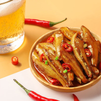 劲仔小鱼仔400g(约44包)酱汁味、香辣味各十包