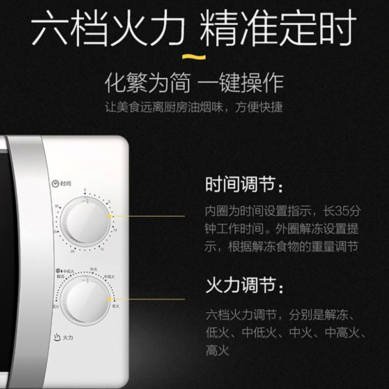 海尔 微波炉MZ-2017W 20L(单位:台)高清大图