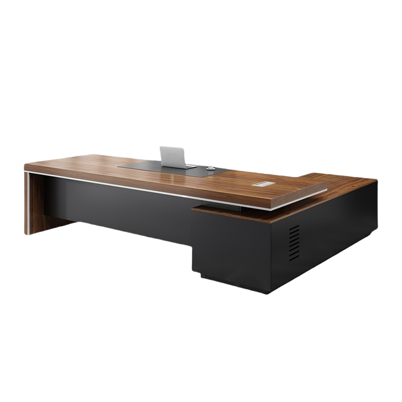 义尊老板桌240*180*75cm张高清大图