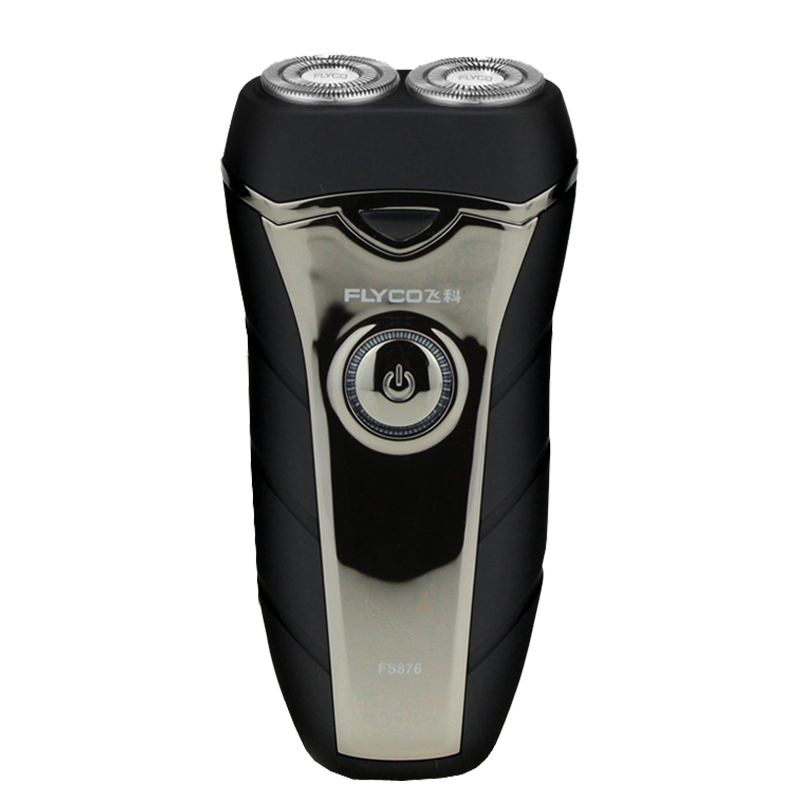 飞科剃须刀男充电式刮胡刀须刨带鬓刀双刀头飞科电动剃须刀fs876黑色