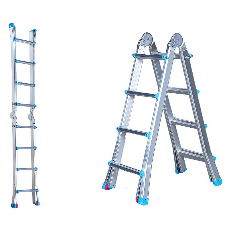 鑫木樽折叠梯49*84*183cm个高清大图