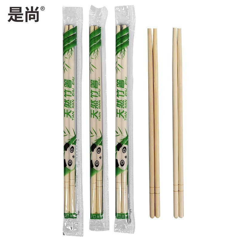是尚 一次性筷子5.0*22圆筷2000双装