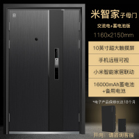 挺固家用防盗门 配小米智能锁米家APP 入户门进户门 小白智慧密码指纹门 可远程APP视频开门 米智家系列