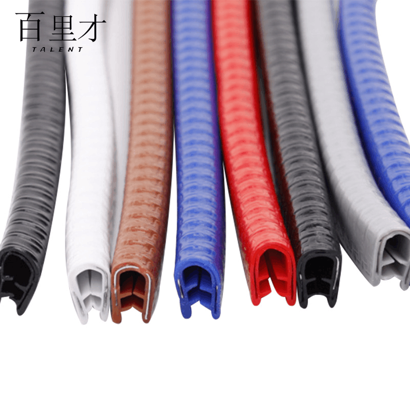 百里才 U型包边密封橡胶 高12宽8(卡1.5-3mm)米图片