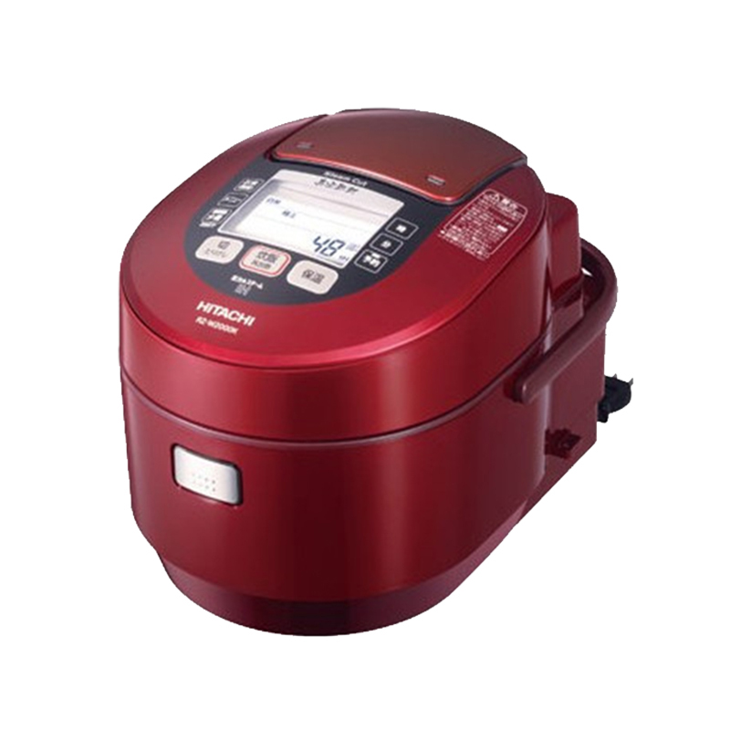 日立(HITACHI)电饭锅RZ-W2000Y-R 3升红色 国际版电压220V IH加热铁釜内胆电饭煲日本直邮原装进口