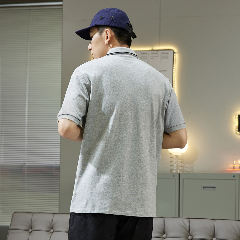 [1.5折价41元]唐狮 polo衫男男式T恤POLO衫短袖POLO衫绣花短袖POLO