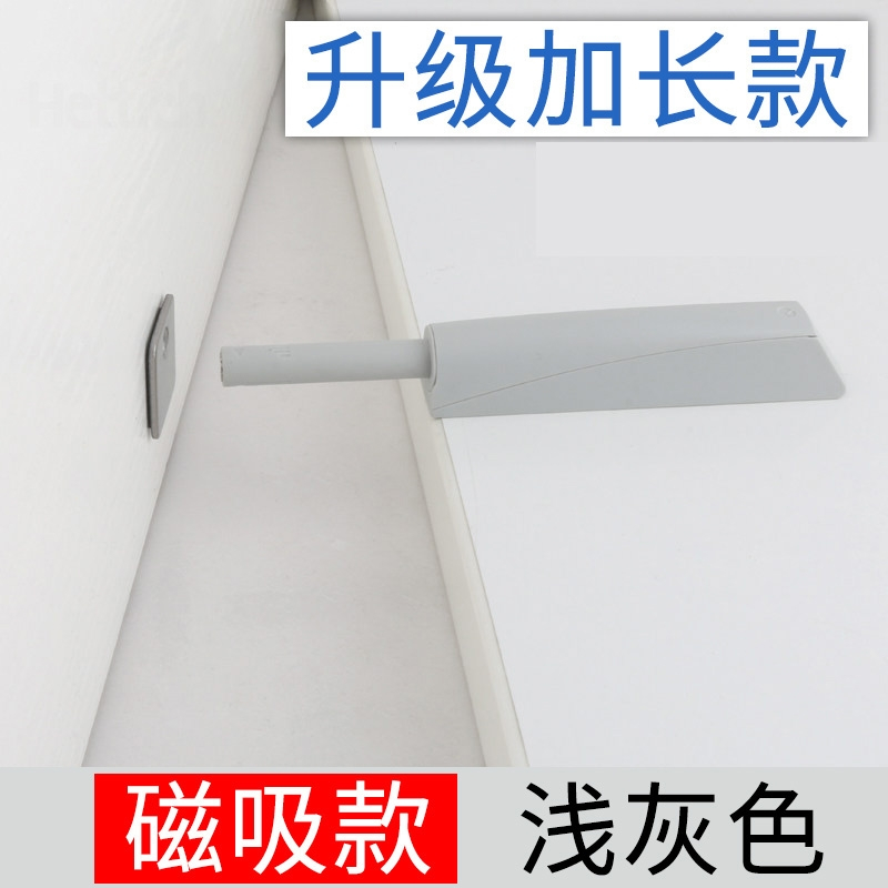 柜门反弹器免拉手阿斯卡利按弹器隐形门碰珠橱柜门按压式自弹器 深灰色