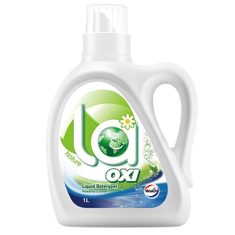 威露士洗衣液la有氧洗4斤装(松木1L*2瓶) 除菌除螨温和洁净 学生宿舍装高清大图