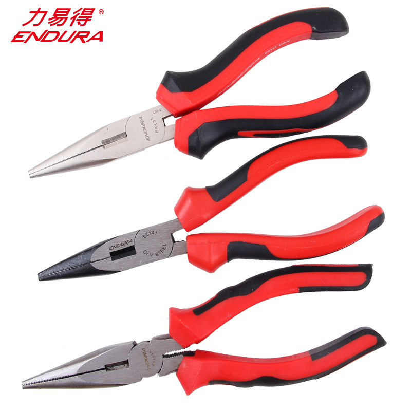 力易得(ENDURA)E5131铬钒钢德式尖嘴钳剥线钳 6英寸 1把(2把起订 货期3-5天)高清大图