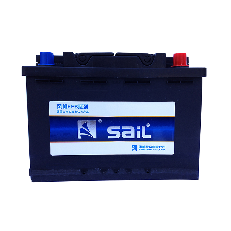 风帆SAIL启停蓄电池汽车电瓶 EFBT7-75 12V75AH市区内 以旧换新 配送安装-旧电瓶收回高清大图