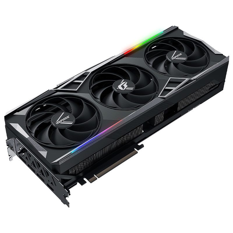 七彩虹iGame GeForce RTX 4070 SUPER Vulcan OC 12GB 台式电脑电竞游戏显卡高清大图