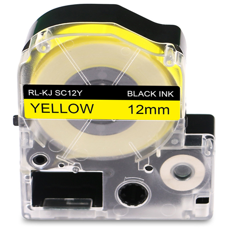格之格标签机色带标签纸ND-KJ SS18KW适用锦宫SR3900C 530C 550C爱普生 12mm*8m 打印耗材
