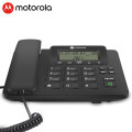 摩托罗拉(MOTOROLA)CT230C电话机座机固定电话 办公家用 来电显示 免电池 大屏幕 大按键 (黑色)