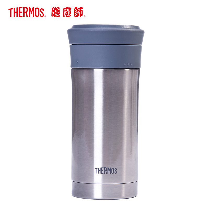 膳魔師(THERMOS)保温杯TCMK-350带茶漏泡茶杯350ML水杯304不锈钢膳魔师车载办公商务不锈钢色SBK通用高清大图