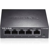 普联（TP-LINK）5口全千兆非网管PoE交换机TL-SG1005P网络监控无线AP供电器模块