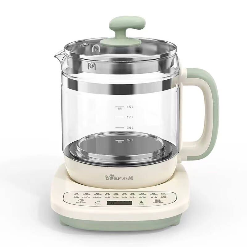 小熊养生壶电水壶烧水壶多功能煮茶器智能保温1.5L YSH-D15T3高清大图