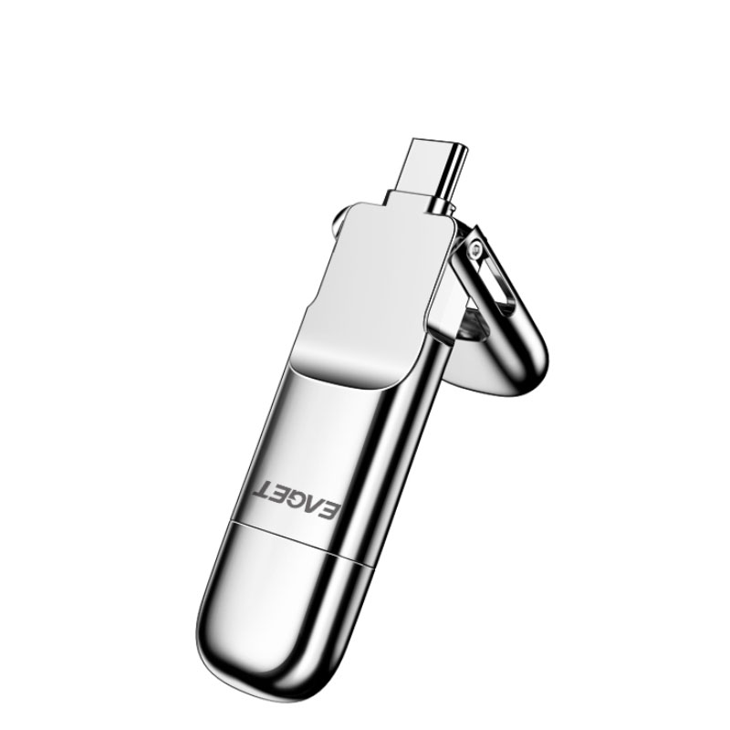 忆捷(EAGET)128GB USB3.0 HS-C02极速固态U盘 单位:个