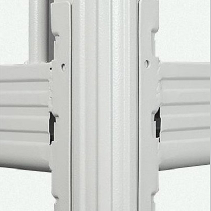 翌嘉 YJ-SXPTC-900a 白色加厚上下铺铁床含柜 2000×900×1800mm