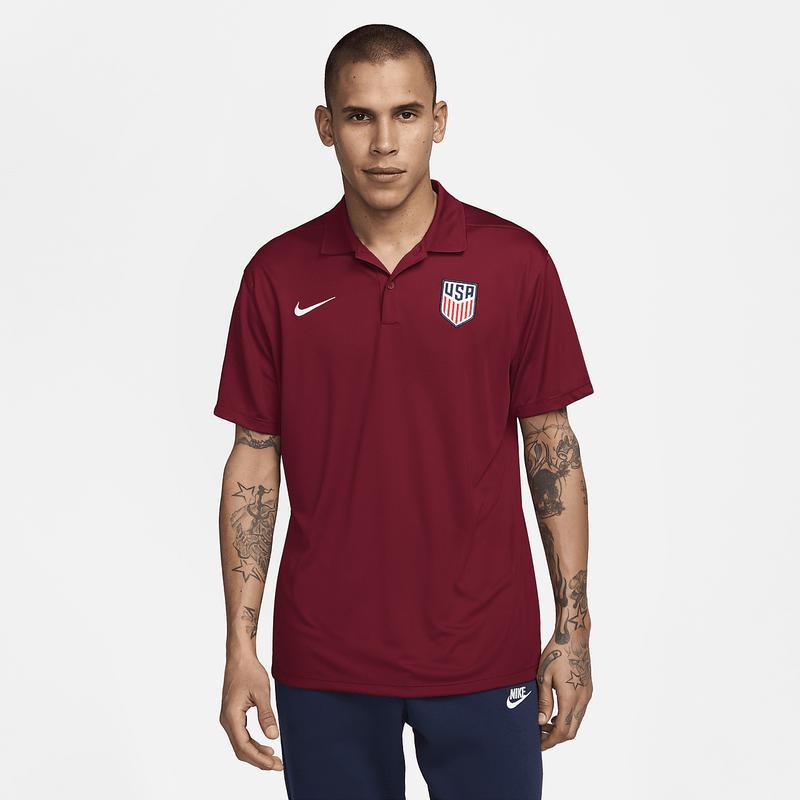 耐克(NIKE)美国国家队胜利款运动POLO衫男款透气排汗经典设计赛事