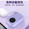沃品(WOPOW)LQ01 10000mAh mini相机自带双快充线移动电源 可上飞机适用华为安卓苹果手机