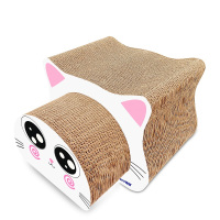 得酷 猫头猫抓板 大眼猫头形（两件套）