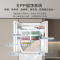 Haier海尔冰箱 多门冰箱麦浪515升零距离自由嵌入式全空间保鲜EPP净味抗菌超薄大容量变频一级能效智能物联家用电冰箱