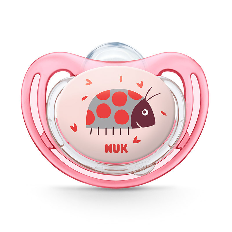 NUK舒适型硅胶安抚奶嘴(6-18个月)