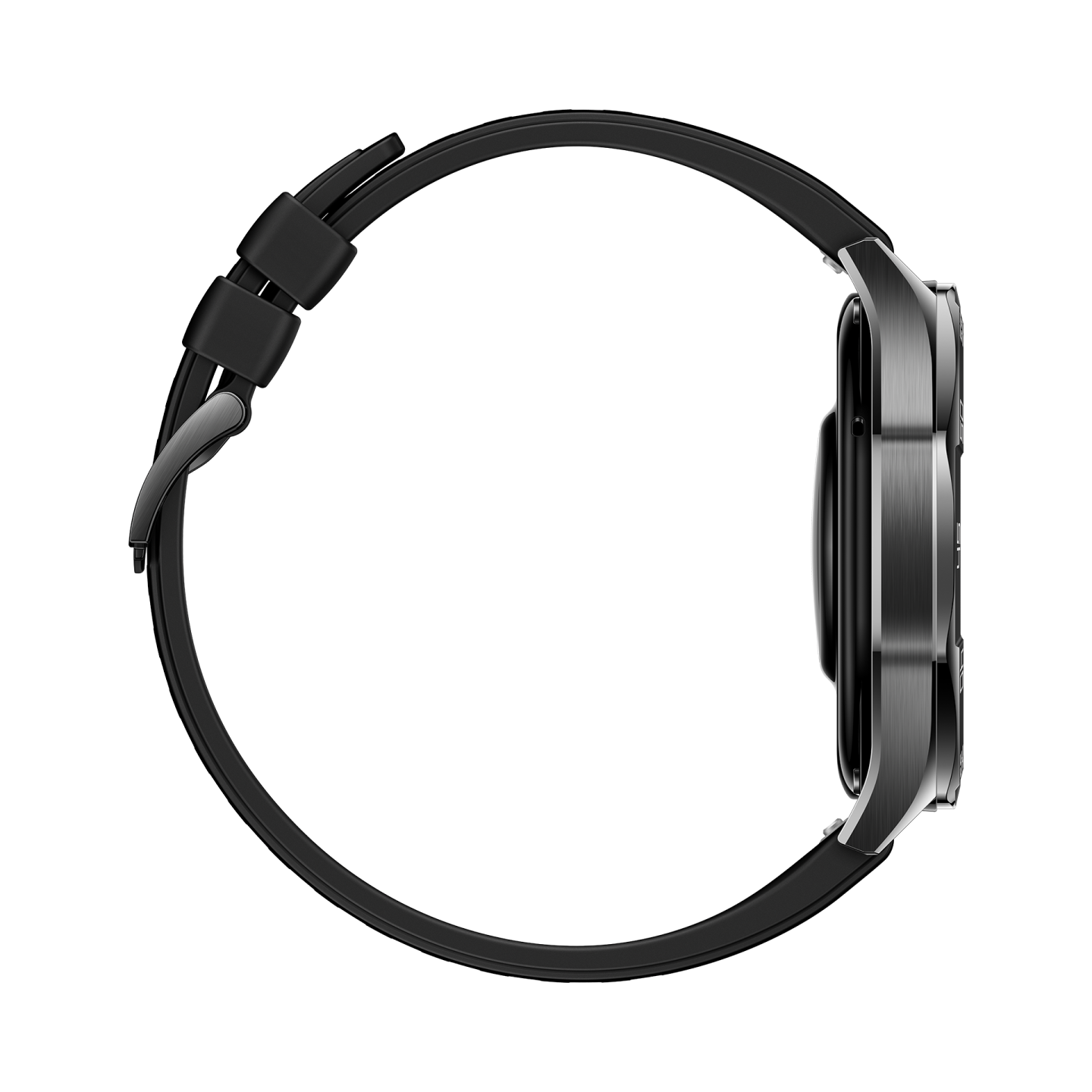 华为/HUAWEI WATCH GT5(46mm)幻夜黑 氟橡胶表带 智能手表 蓝牙电话 腕上微信 健康监测 100+运动模式 5ATM防水 音乐播放 NFC公交门禁 无线充电高清大图
