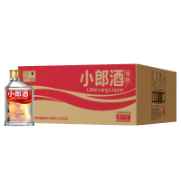 [酒厂自营]郎酒 精酿小郎酒 45度兼香型白酒100ml*24瓶 整箱装