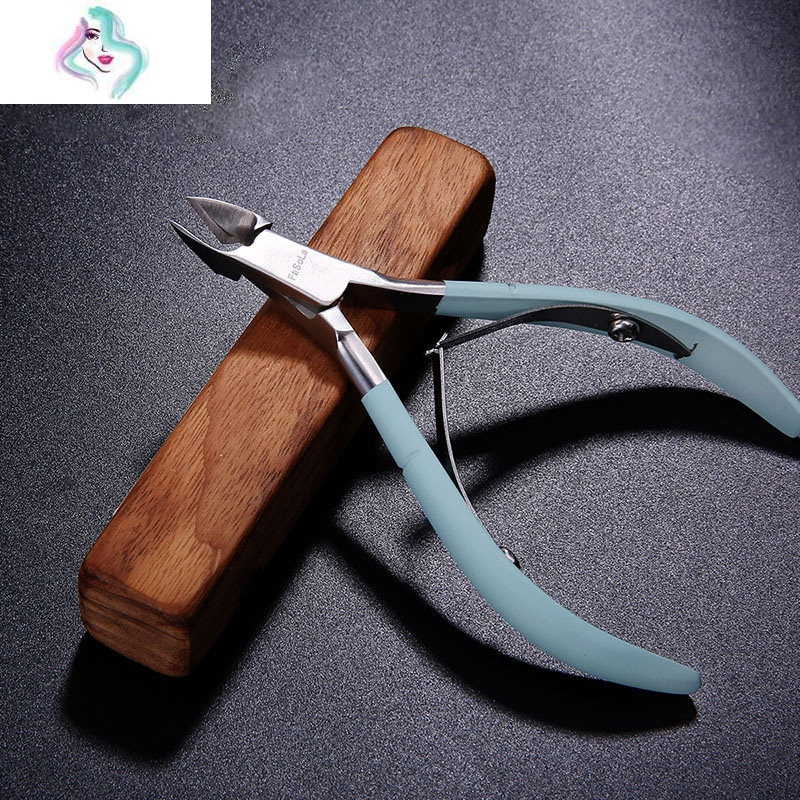 斜口指甲刀单个装剪死皮剪美甲剪刀套装皮你那么美鹰嘴型深入甲沟患处