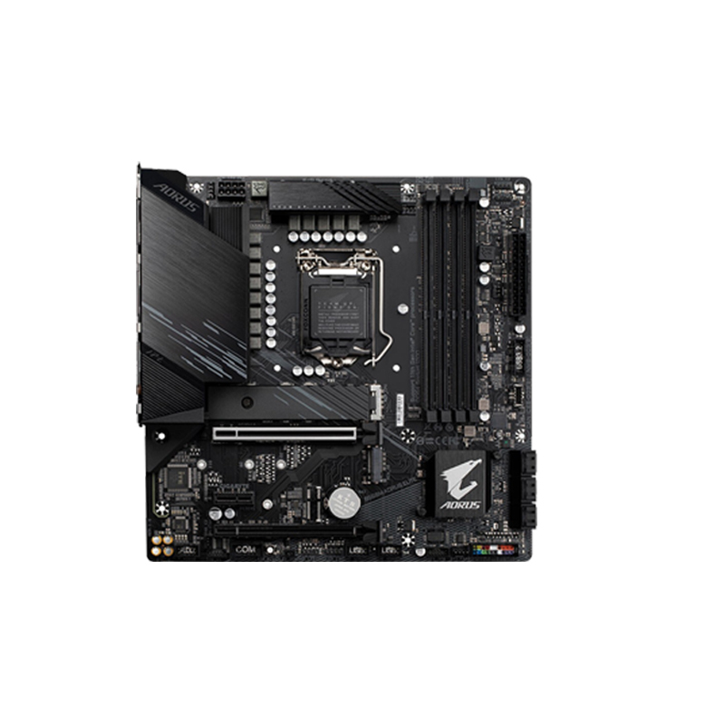 技嘉B560M AORUS ELITE+十一代11400F CPU+Fury3200 8G内存+鑫谷750W昆仑主板套装